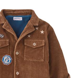 Жакет вельветовый Gingersnaps "Marlon Brown", коричневый